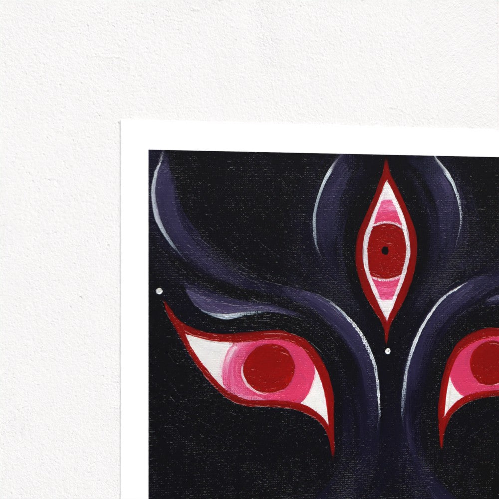 "Kali" - A4 - Art Print on Hahnemühle German Etching paper - (21 x 29,7 cm)