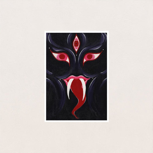 "Kali" - A4 - Art Print on Hahnemühle German Etching paper - (21 x 29,7 cm)