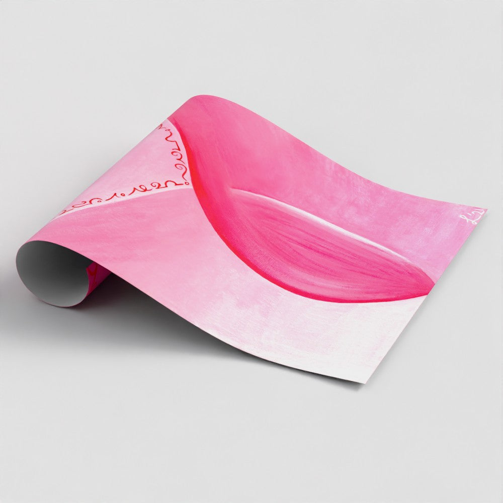 "Yoniverse Nr. 2" - A4 - Art Print on Hahnemühle German Etching paper - (21 x 29,7 cm)