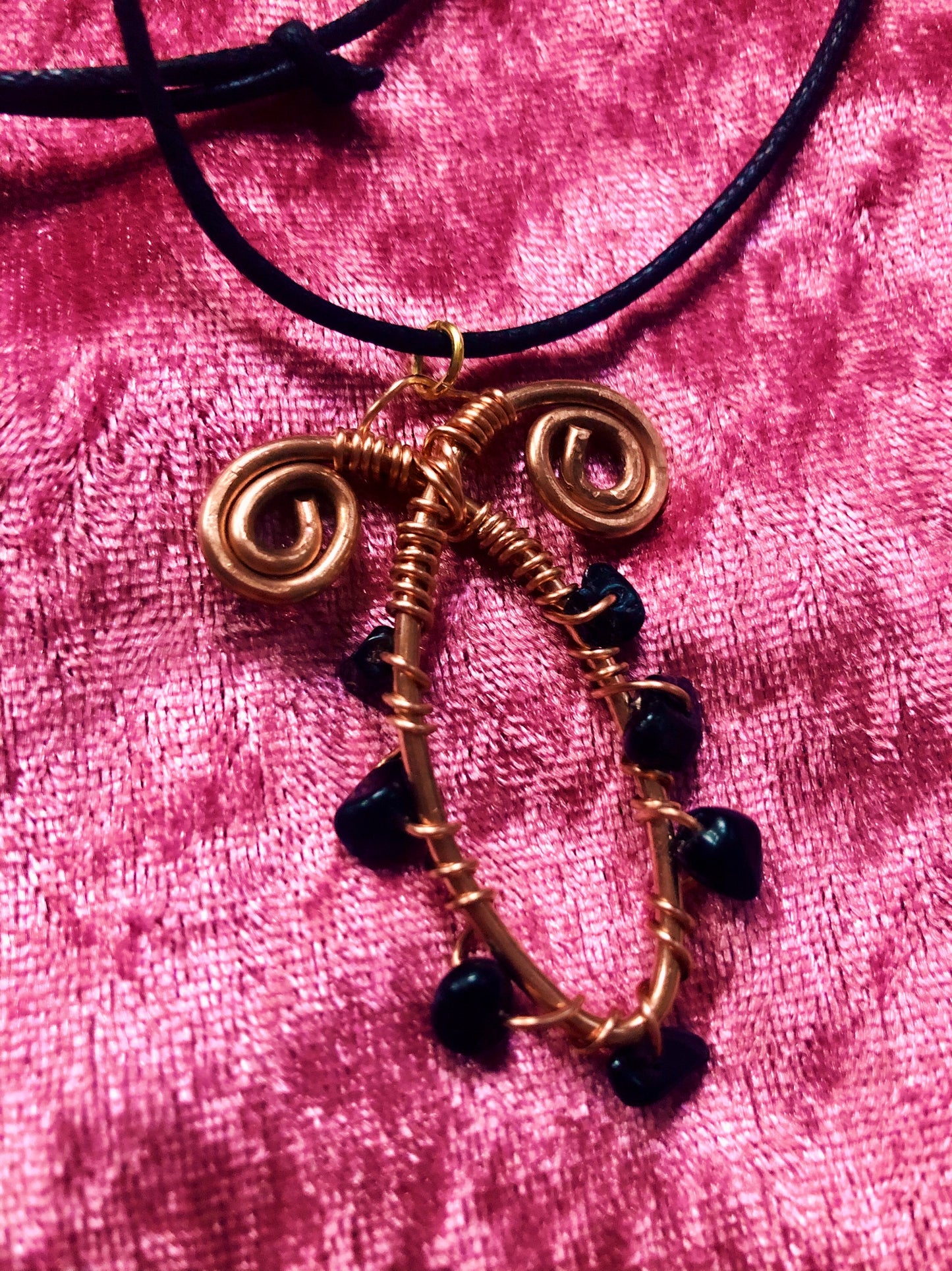 Copper Womb Necklace