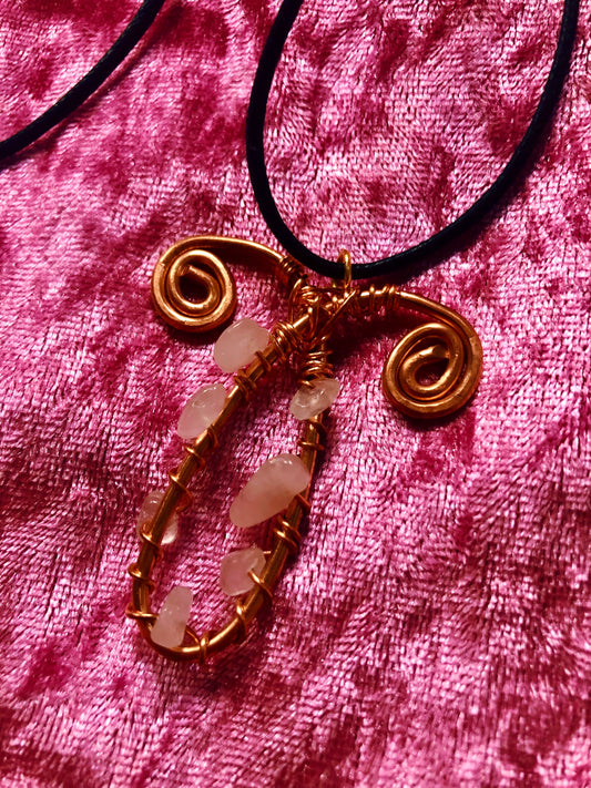 Womb Activation Copper Necklace