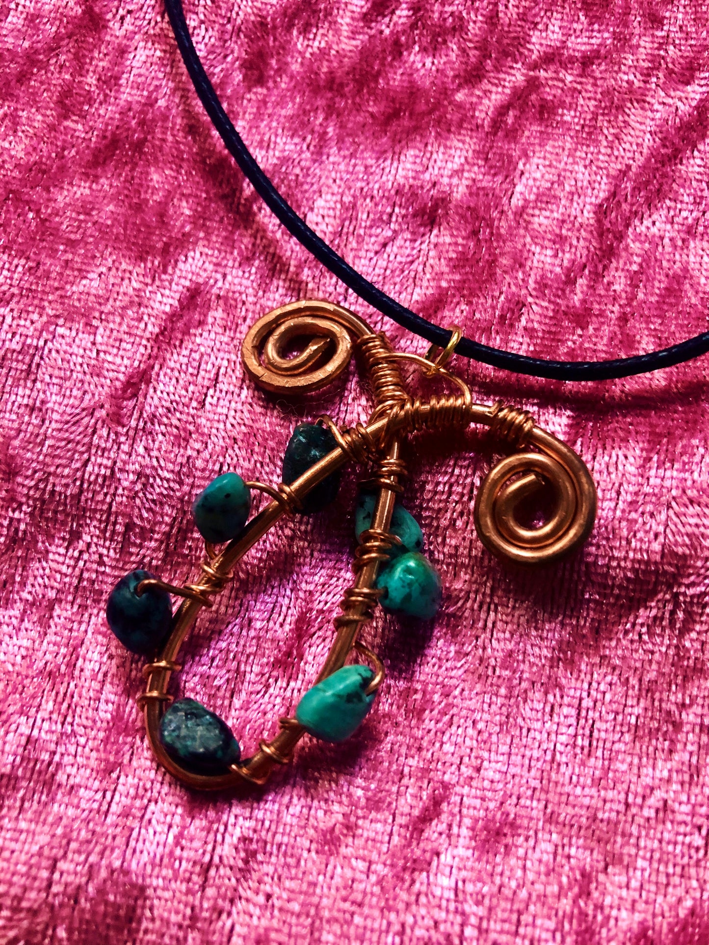 Copper Womb Necklace