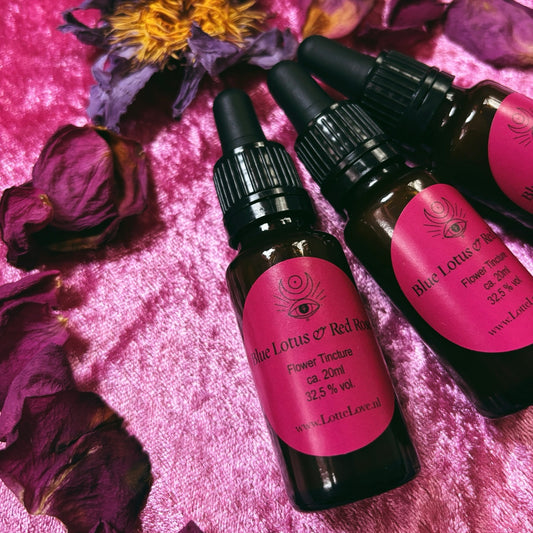 Blue Lotus & Rose: Flower Tincture