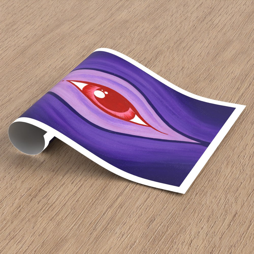 "Yoniverse Nr. 3" - A4 - Art Print on Hahnemühle German Etching paper - (21 x 29,7 cm)