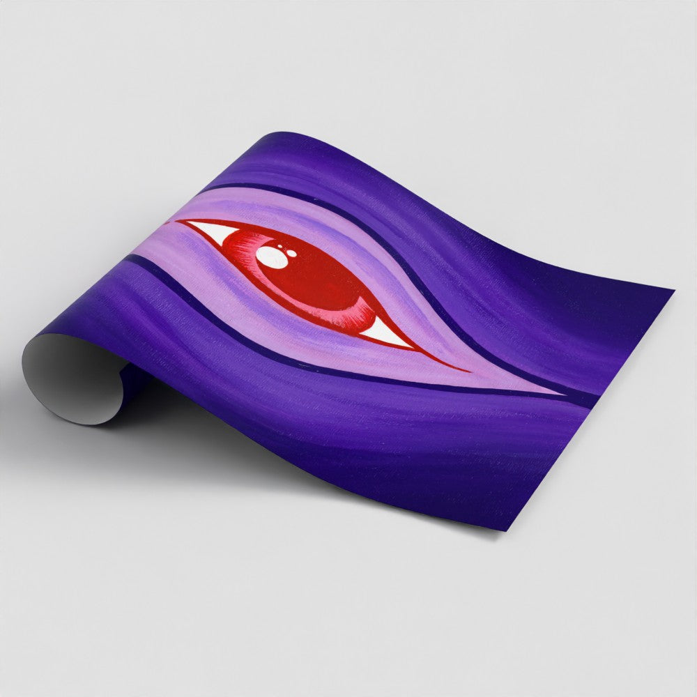 "Yoniverse Nr. 3" - A4 - Art Print on Hahnemühle German Etching paper - (21 x 29,7 cm)