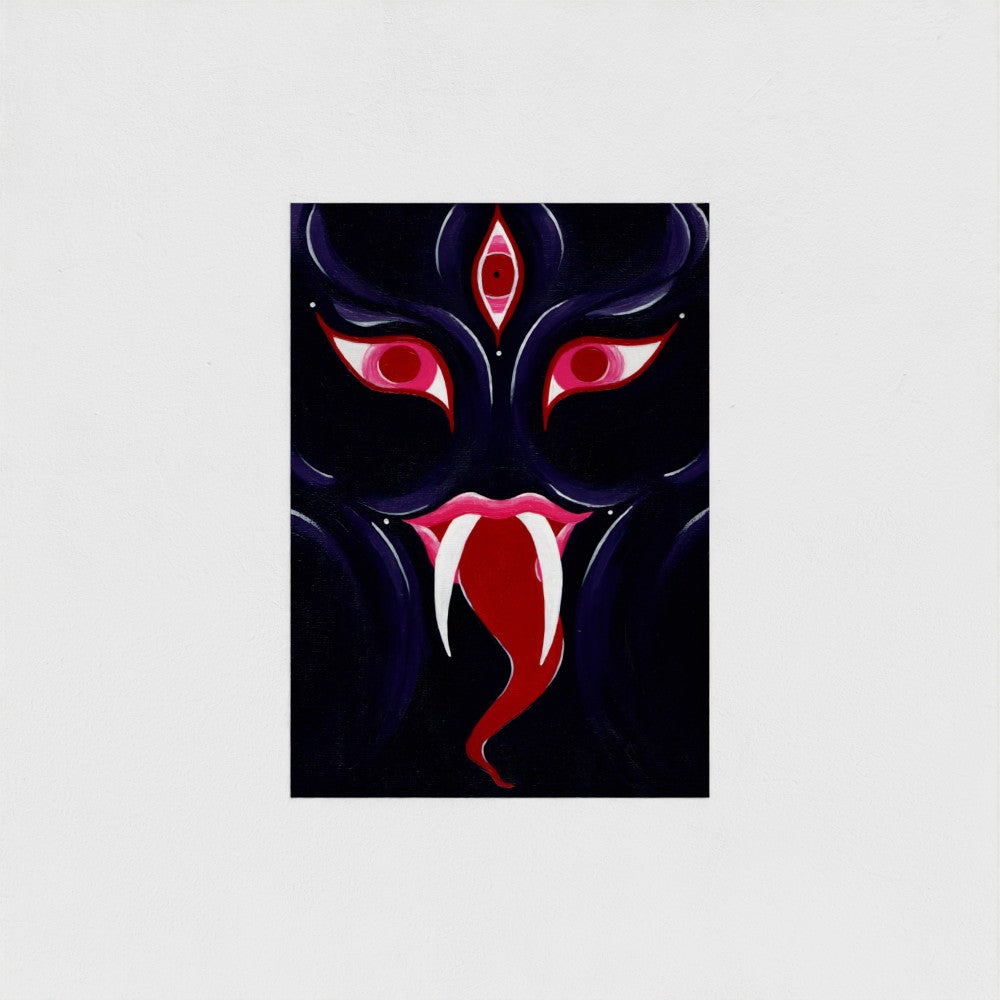 "Kali" - A4 - Art Print on Hahnemühle German Etching paper - (21 x 29,7 cm)